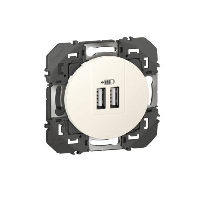  DOOXIE CHARGEUR 2 USB BLANC 