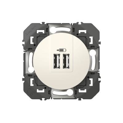  DOOXIE CHARGEUR 2 USB BLANC 