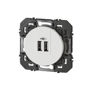  DOOXIE CHARGEUR 2 USB BLANC 