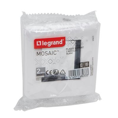  SUP.G+PLAQUE 2 MOD BLC MOSAIC 