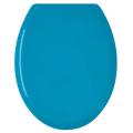  ABATTANT COL. BLEU VIVID POLYP 