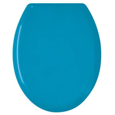  ABATTANT COL. BLEU VIVID POLYP 