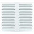  GRILLE 200X200 ALU BLANC A/M 