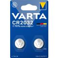  CR2032 X2 PILE LITHIUM 3V 