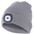  BONNET LED RECHARGEABLE GRIS 