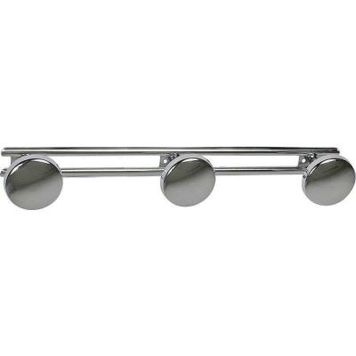  PORTE PEIGNOIR 3 TETE CHROMEE 