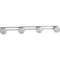  PORTE PEIGNOIR 4 TETE CHROMEE 
