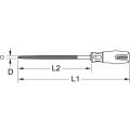  LIME RONDE BA�TARDE L.250 MM 