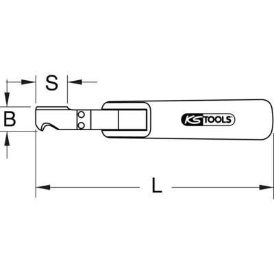  COUTEAU A� DA�GAA�NER 165 MM 