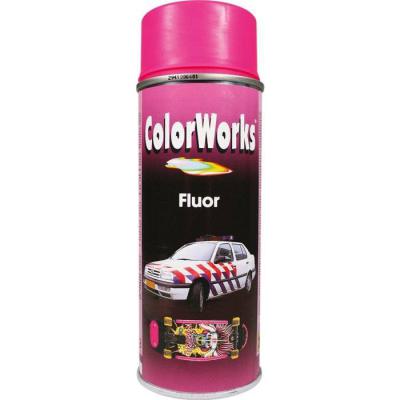  PEINTURE AER 400ML   FLUO ROSE 