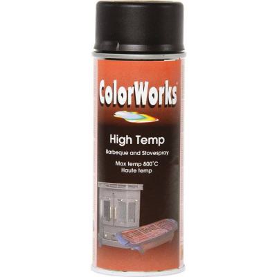  PEINTURE AER 400ML H.TEMP.NOIR 