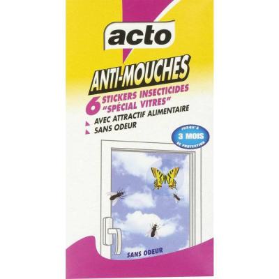  STICKER ANTI MOUCHE X6  MOUCH3 