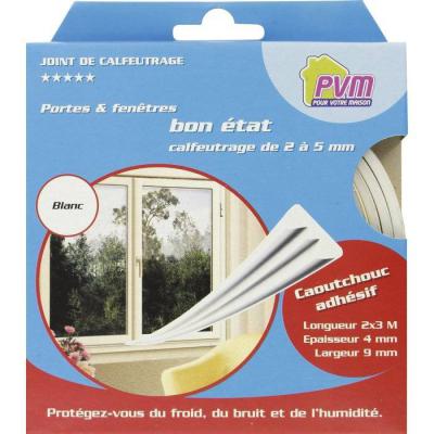  JOINT EPDM 6MX9MM BLANC    P/E 