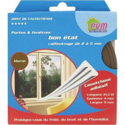  JOINT EPDM 6MX9MM MARRON   P/E 