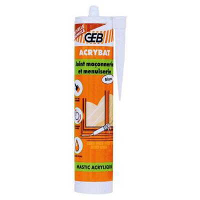  MASTIC ACRYBAT BT 310ML  BLANC 