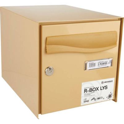  BOITE LETTRES DF BEIGE  123723 