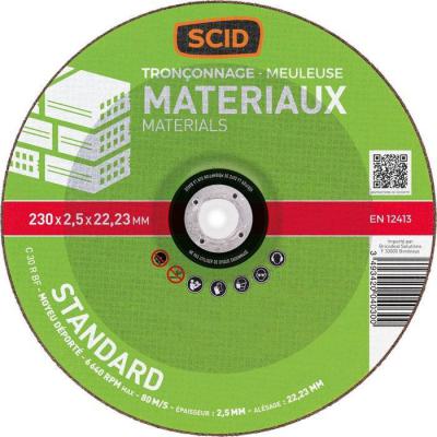  DISQUE A TRONC MATERIAUX 230 