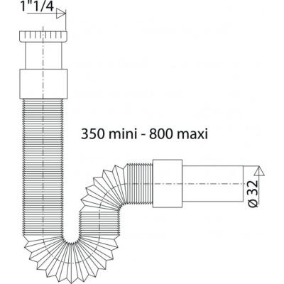  "MODULOFLEX 1""1/4-32 EXTEN  P 