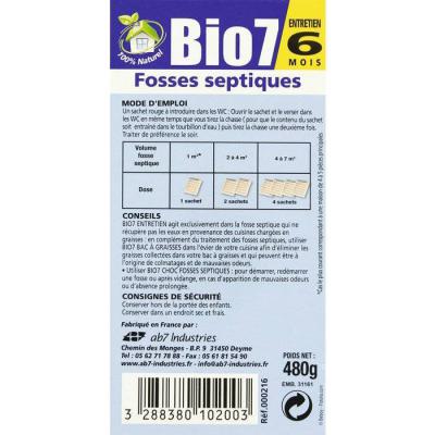  BIO 7 ENTRETIEN          480 G 
