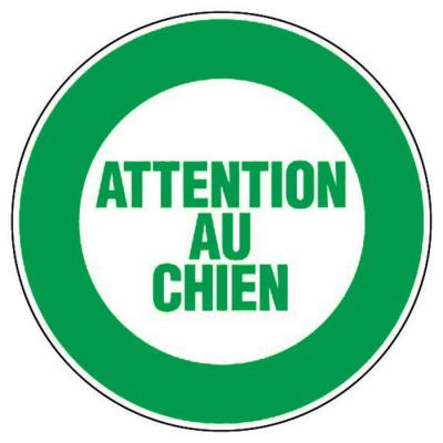  DISQUE.SIG.ATTENTION  CHIEN B2 