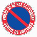  DISQUE.SIG.SORTIE VOITURE   B7 