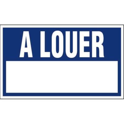  PLAQUE.SIG.A LOUER        GA72 