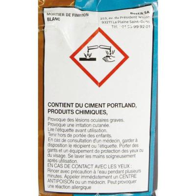  MORTIER DE FINITION BLANC 5KG 