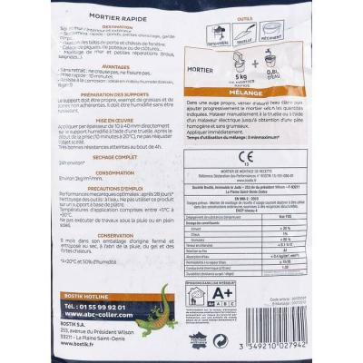  MORTIER RAPIDE             5KG 