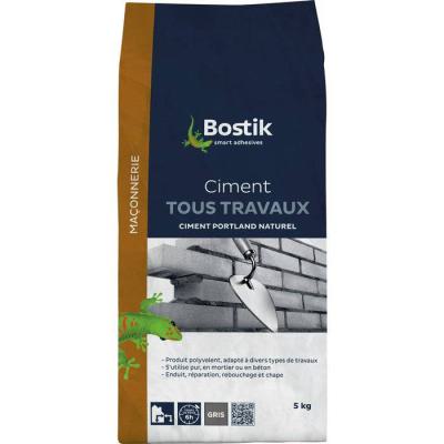  CIMENT T/TRAVAUX GRIS      5KG 