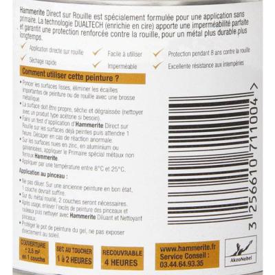  PEINTURE MAT FER. OL250   NOIR 