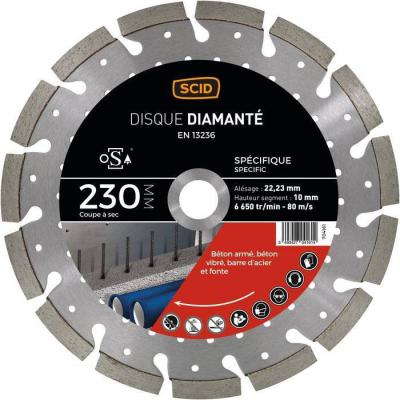  D DIAMANT SPEC MG -230-10 SEGM 