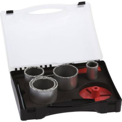  COFFRET 5 TREPANS CARB 33-83MM 