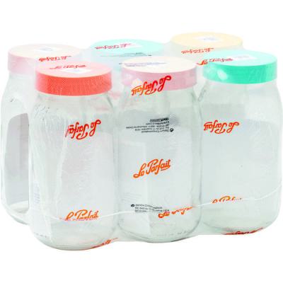  BOCAL VIS MULTICO 2L LOT DE 6 