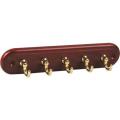  PORTE CLES 5 CROCHETS   ACAJOU 