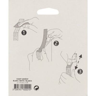  CHANT AUTO-ADH 19X5 BLC LISSE 