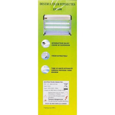  DESTRUCTE INSECT LAMP UV 2X15W 