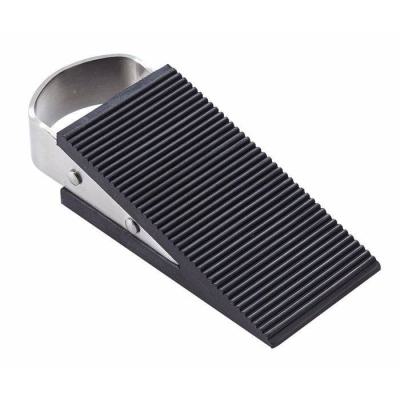  CALE PORTE CAOUTCH POIGNE INOX 