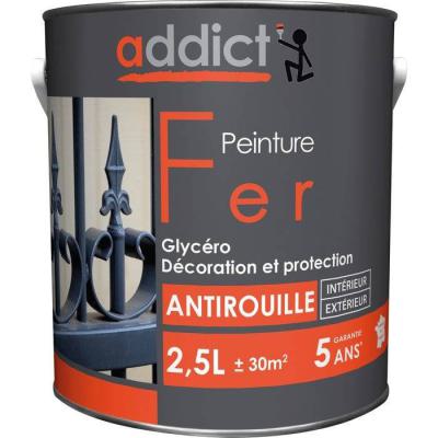  PEINT.ADDICT FER 2.5 L BLC PUR 