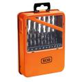  COFFRETS FORET HSS DIN338 19PC 