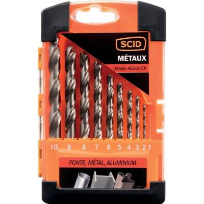  COFFRET FORETS HSS DIN338 10 