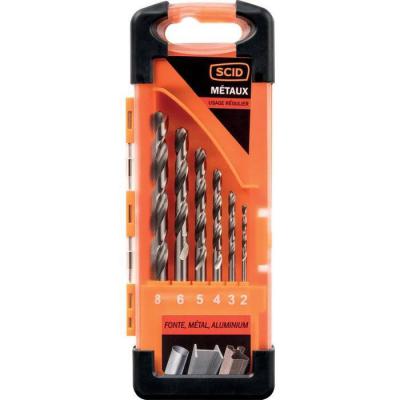  COFFRET FORETS HSS DIN338 6PCS 