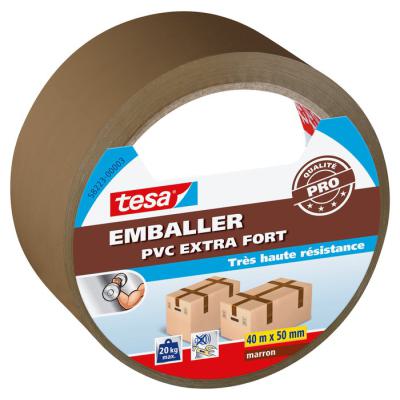  BRICO EMB PVC 40MX50 MARRON 