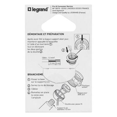  DOUILLE E27 PLAST.PAS.FI 