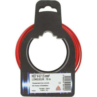  HO7VU BOB. ROUGE 10X1,5MM 