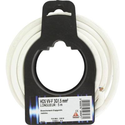  HO5VV-F BOBINOT.BLC 5M 3G1,5MM 