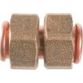 RACCORD 2 ECROUS FF20X27 