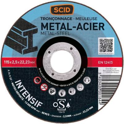  DISQUE TRONC MET.PRO 115X2.5 