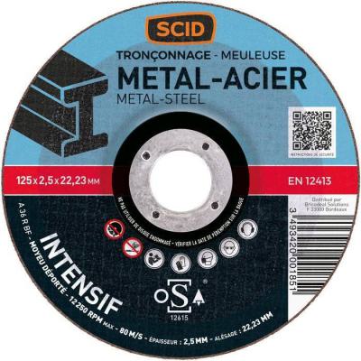  DISQUE TRONC MET.PRO 125X2.5 