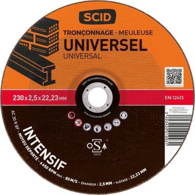  DISQ.TRONC.UNIVERSEL 230X2.5 
