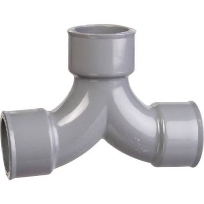  COUDE DBLE PVC 87A� FF 40 